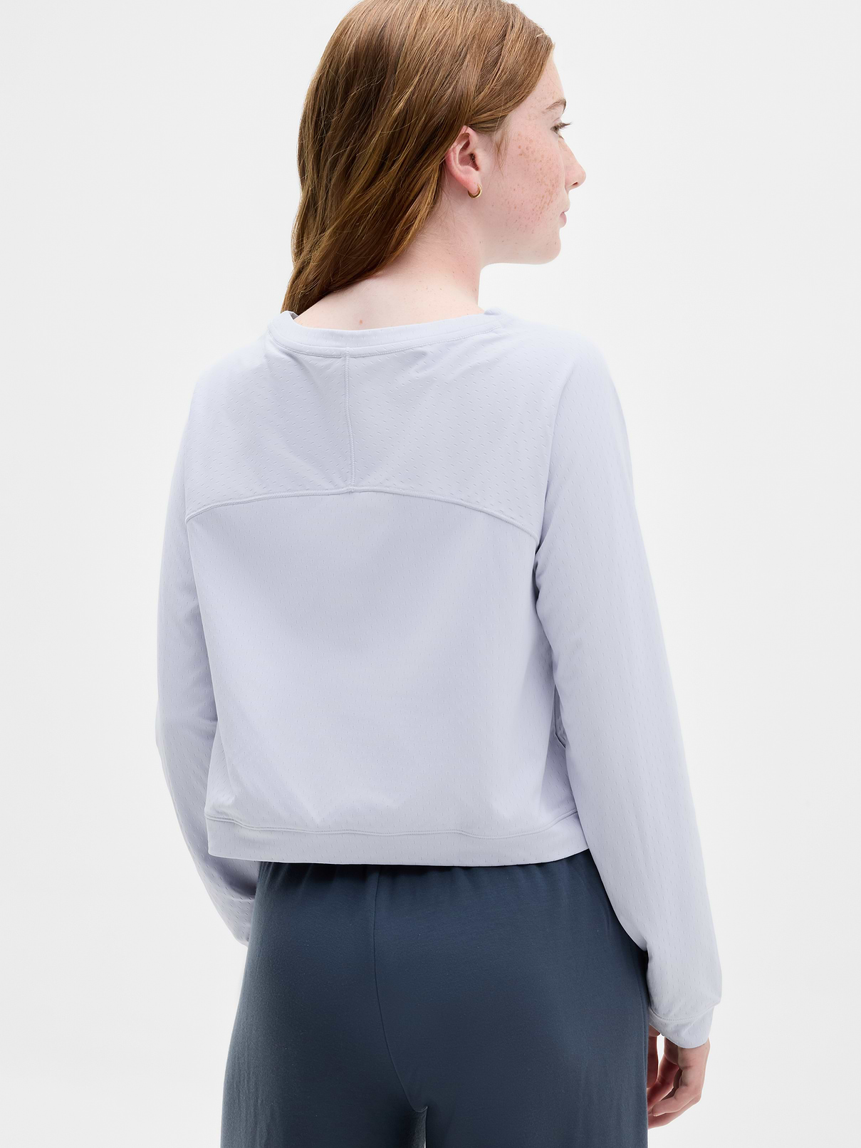 Image 3 of 3, Athleta Girl Practice Mesh Jersey Top