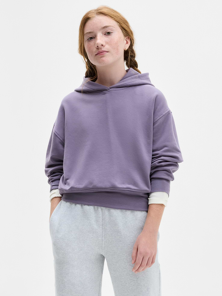 Image 2 of 4, Athleta Girl Coaster Luxe Balloon Sleeve Hoodie