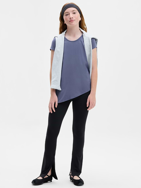 Image 2 of 3, Athleta Girl Right Moves Asymm Babydoll Tee