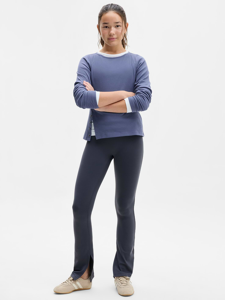 Image 2 of 5, Athleta Girl Right Moves Asymm Rib Top