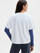Image 3 of 3, Athleta Girl Right Moves Slouchy Tee
