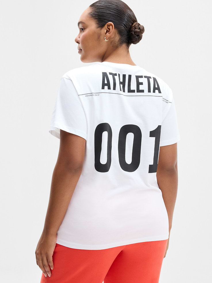 Image 5 of 5, Favorite Cotton Relaxed Graphic Tee