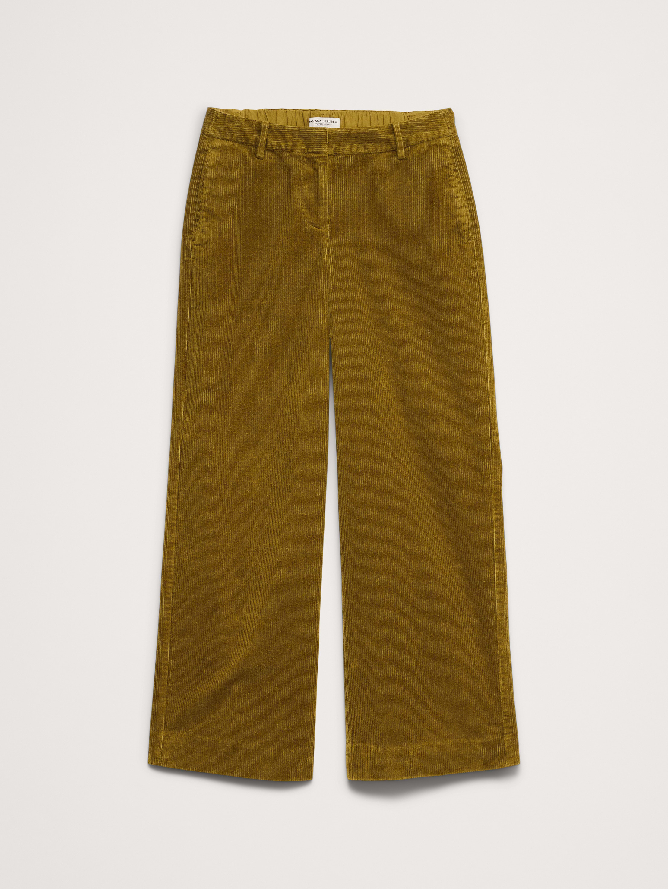 The Everyday Wide-Leg Pant in Corduroy | Banana Republic