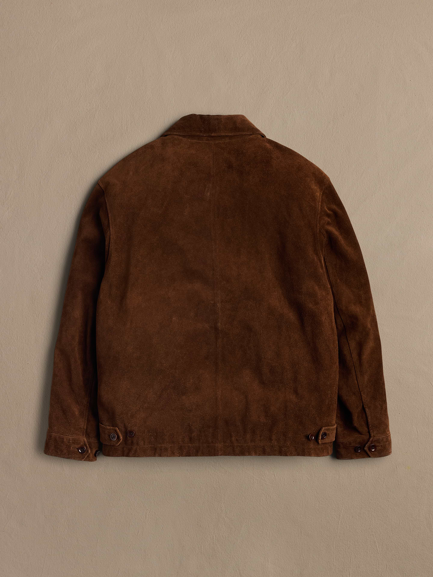 Image 2 of 2, Archive Suede Jacket Men's Size L
