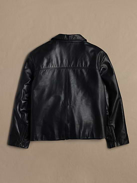 ジャケット・アウター 00s archive double zip leather jacket Archive Leather Jacket With Double Zip Closure Men's Size XL