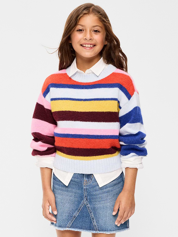 Chandail à manches longues SoSoft à imprimé pour fille