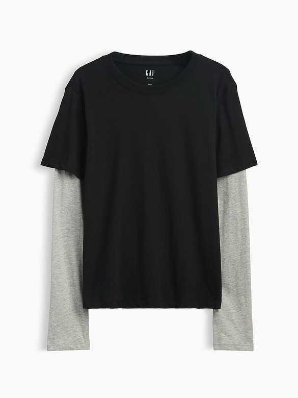 Organic Cotton VintageSoft Double-Layer T-Shirt