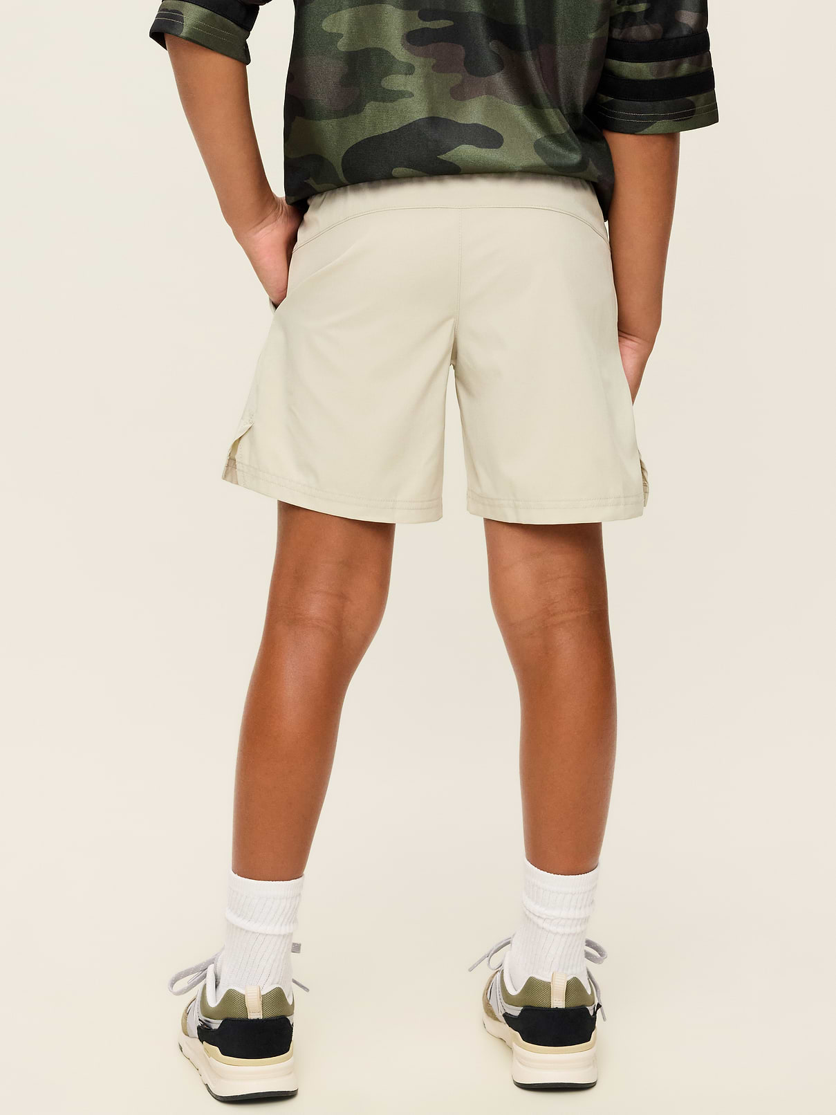 Image 2 of 4, Above Knee StretchTech Performance Shorts for Boys