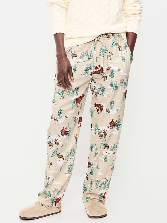 Flannel Pajama Pants for Men