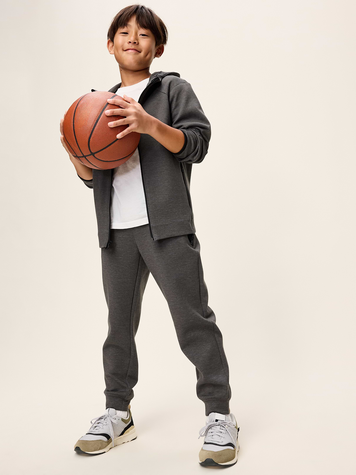 Image 3 of 3, Dynamic Fleece Jogger Sweatpants for Boys