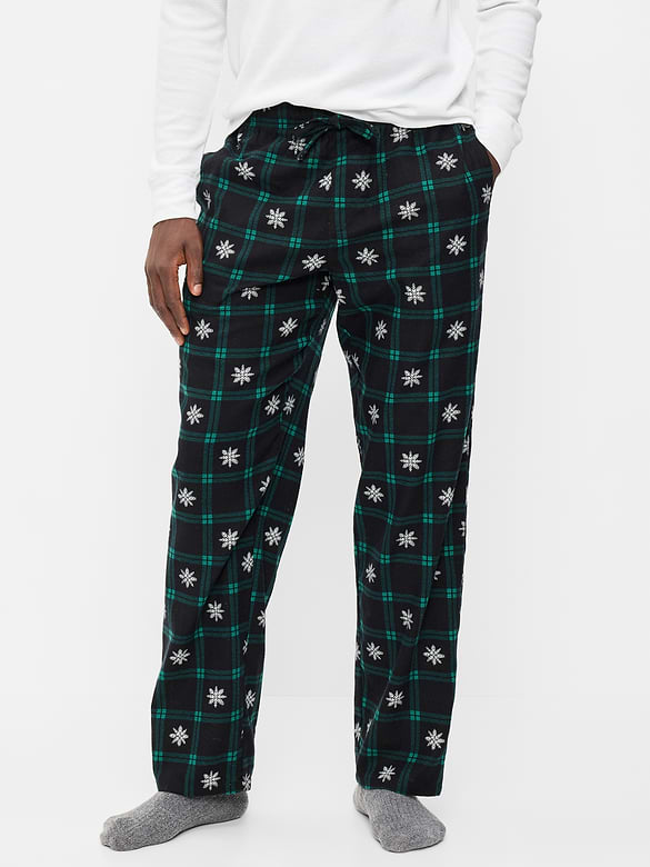 Flannel Pajama Pants for Men