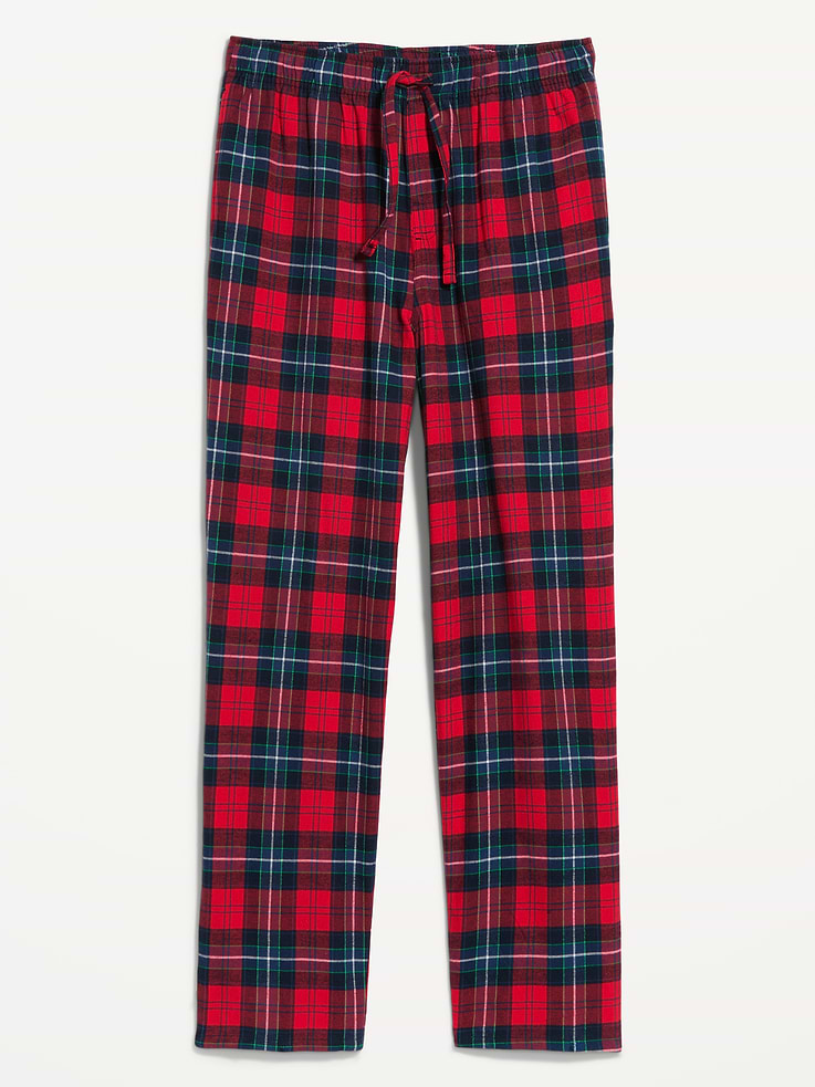 Image 4 of 4, Flannel Pajama Pants for Men