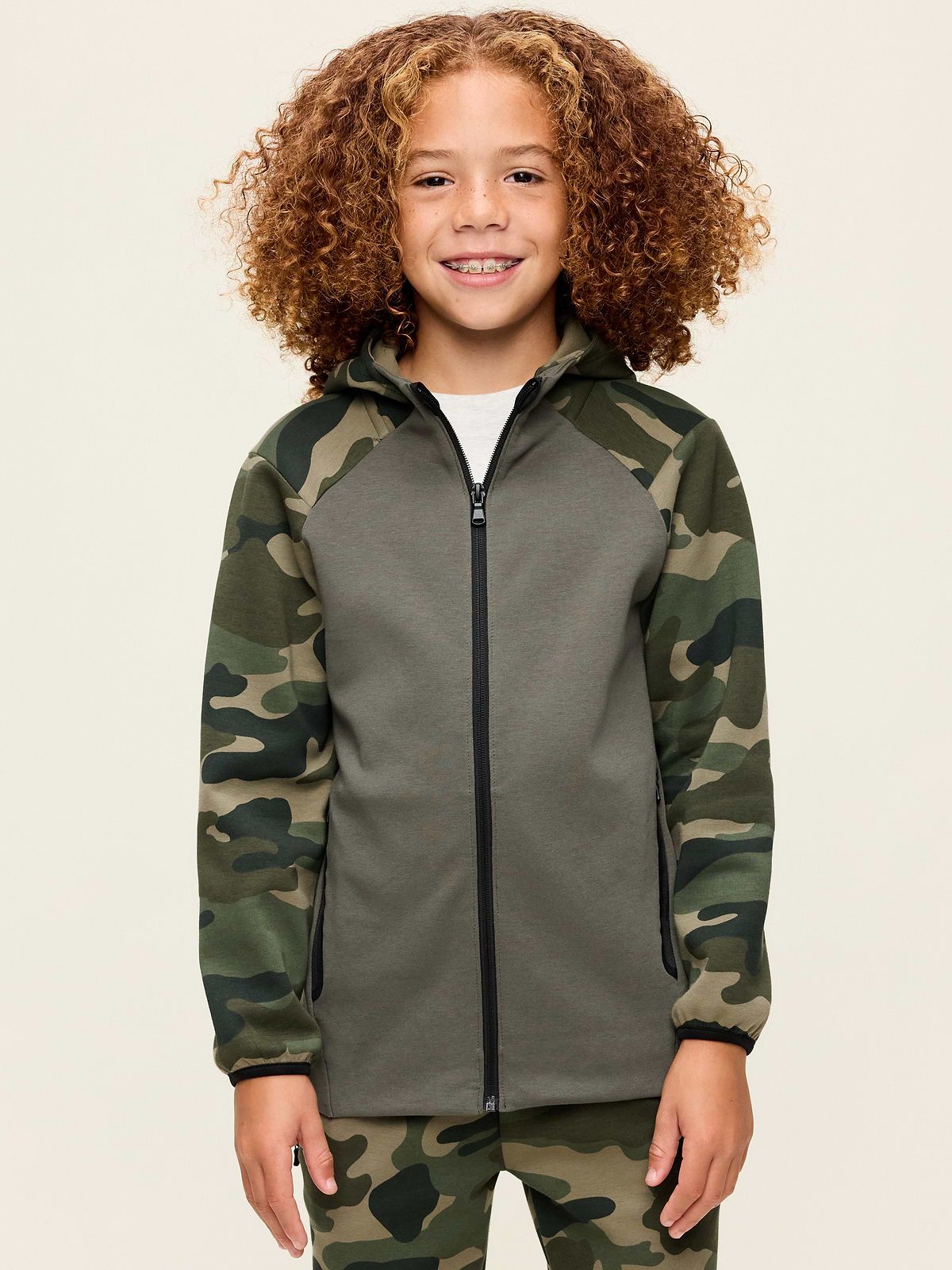 Dynamic Fleece Full-Zip Hoodie for Boys
