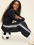 Image 4 de 4, Pantalon d’entraînement à taille haute et jambe large pour fille