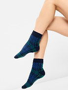 Image 1 of 1, includes 3 pairs of cozy crew socks, elasticized openings, notched toe seams, Product #907906