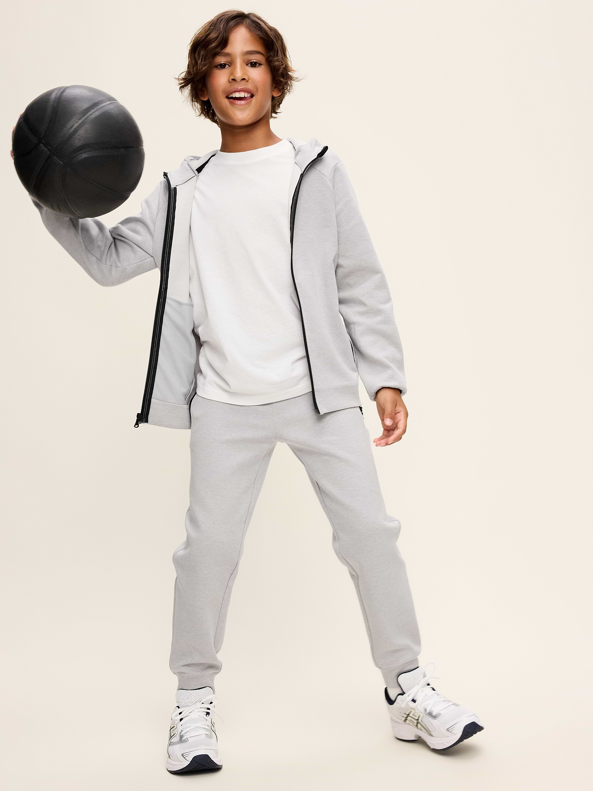 Image 3 of 3, Dynamic Fleece Jogger Sweatpants for Boys