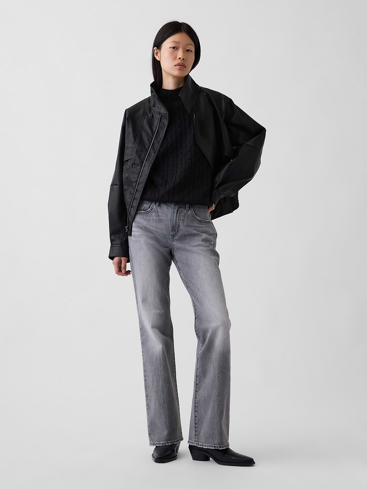 Image 2 of 5, CashSoft Cable-Knit Sweater Vest