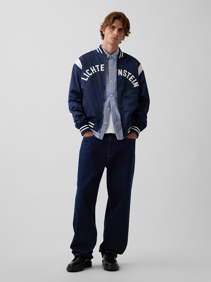 Image 3 of 9, Gap | Lichtenstein | Whitney | Standing Explosion Poplin Shirt