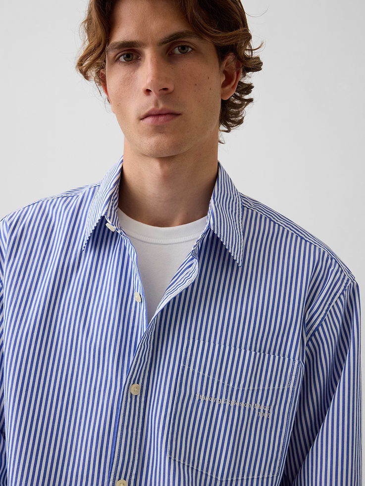 Image 4 of 9, Gap | Lichtenstein | Whitney | Standing Explosion Poplin Shirt
