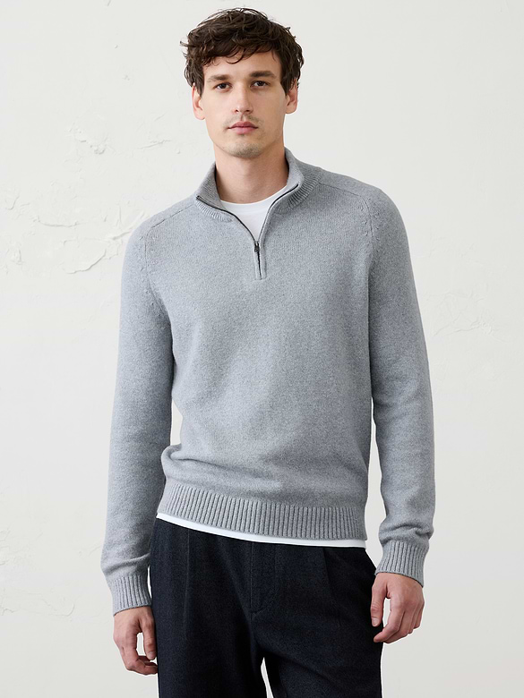 Cozy Quarter-Zip Sweater