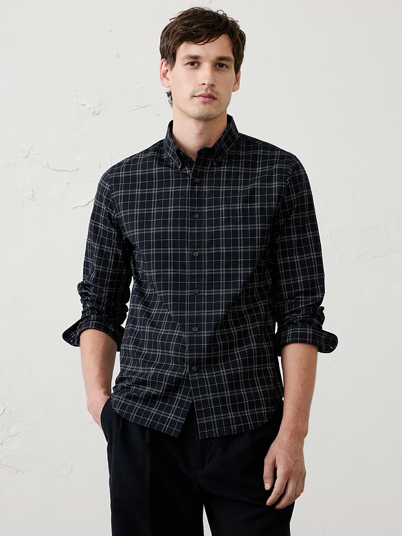 Slim-Fit Softwash Cotton Shirt
