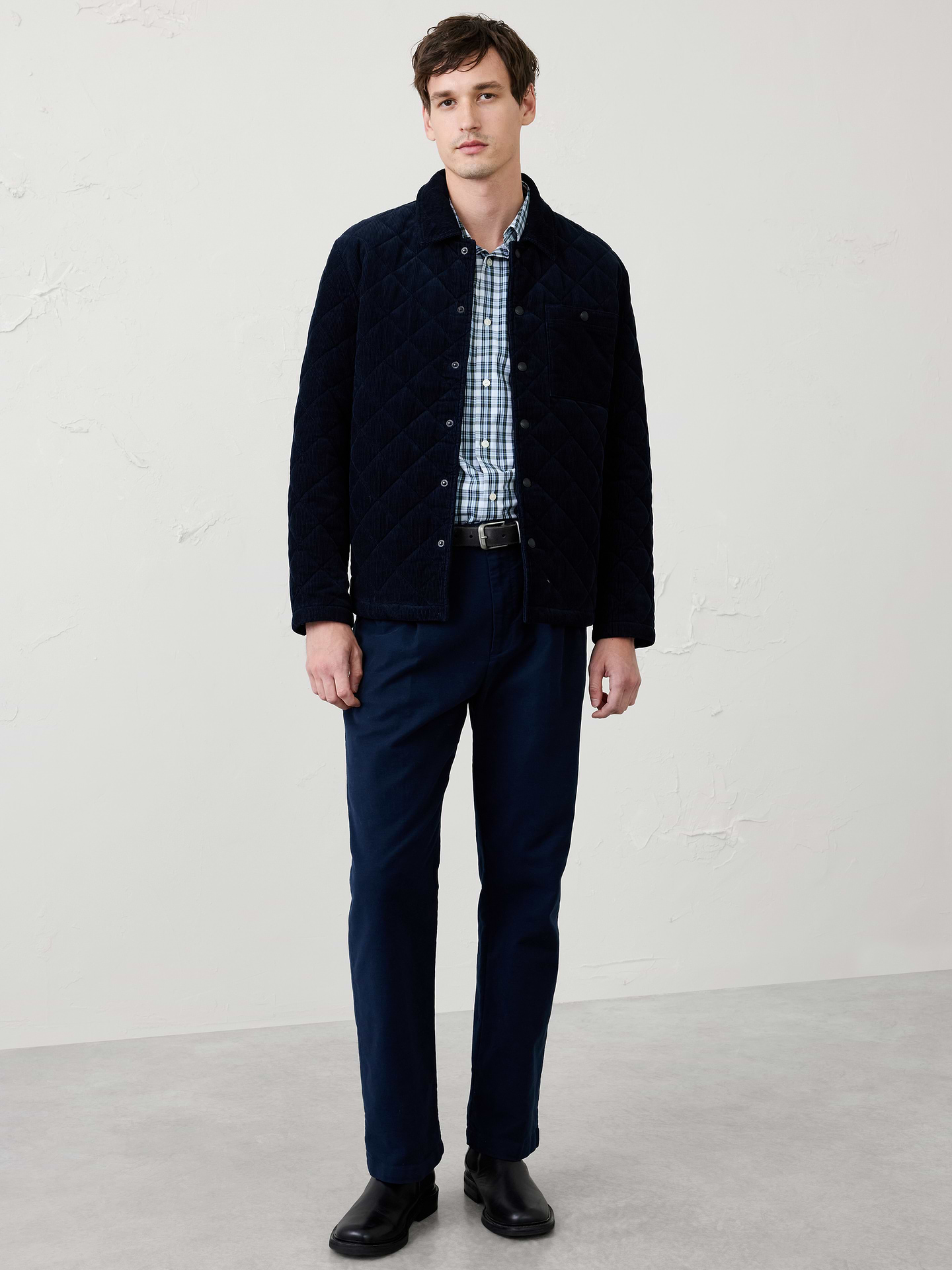 Image 3 of 8, Slim-Fit Dress Shirt
