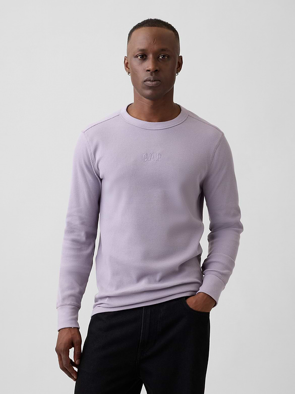 Gap Mini-Logo Waffle-Knit T-Shirt