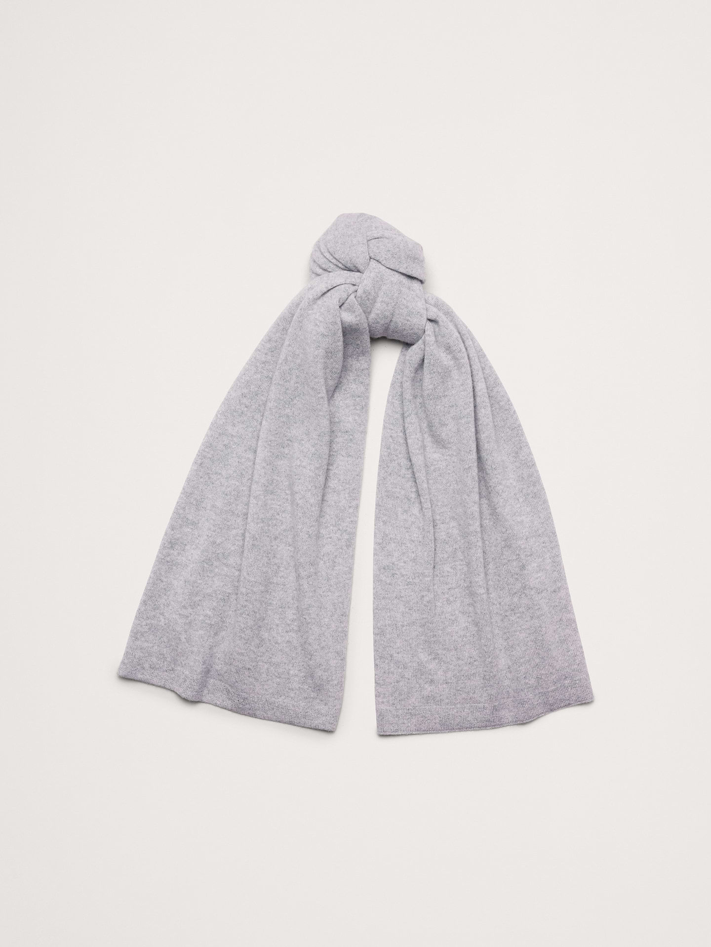 Image 1 of 6, A classic scarf crafted from exceptionally soft and lightweight jersey cashmere. We cut this one in a generous length so you could wear it as a scarf, wrap, or travel layer., Product #914645