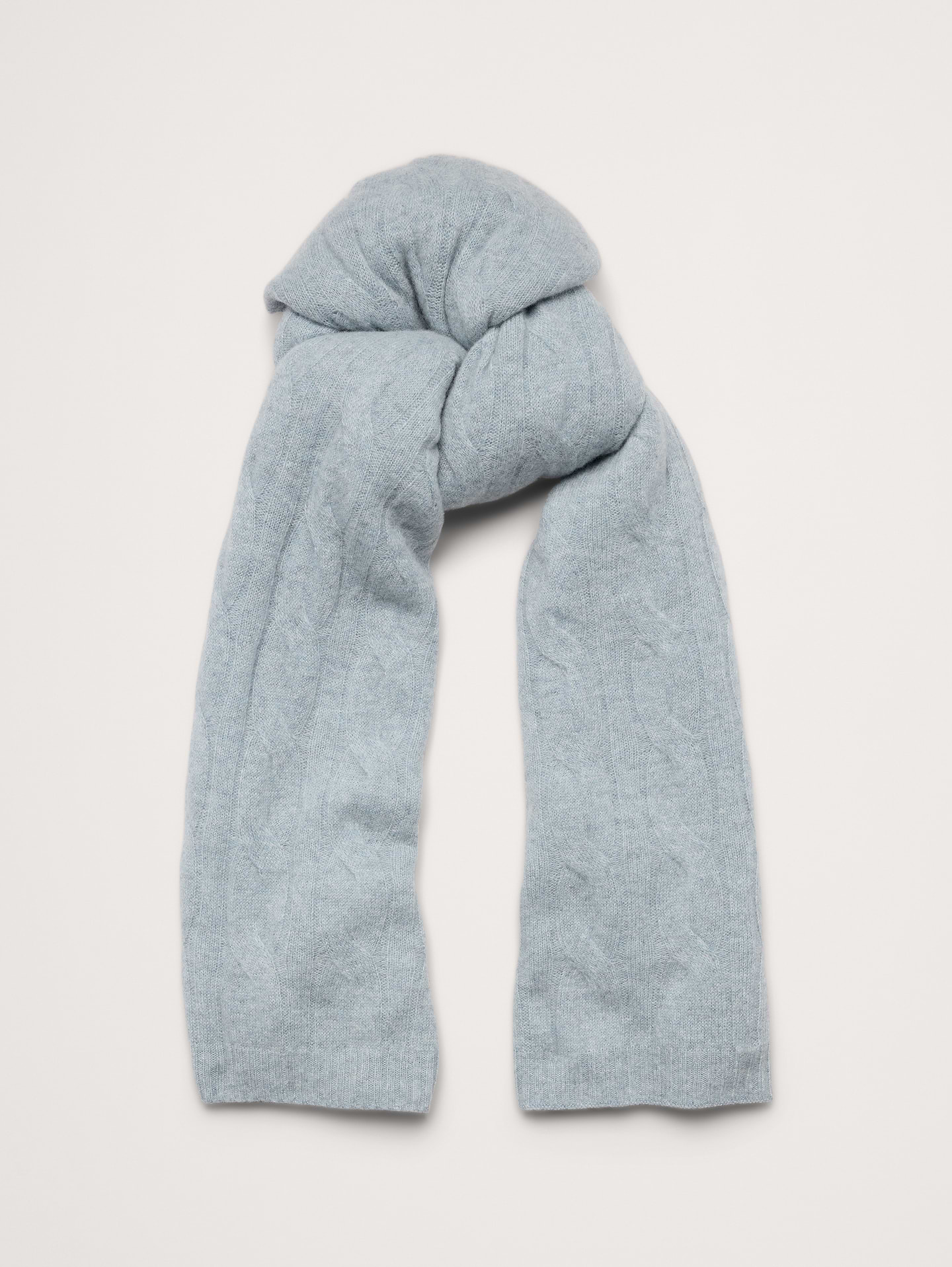 Image 1 of 2, Spun from pure cashmere, this soft and warm scarf will be the one you reach for on cold days for seasons to come., Product #906506