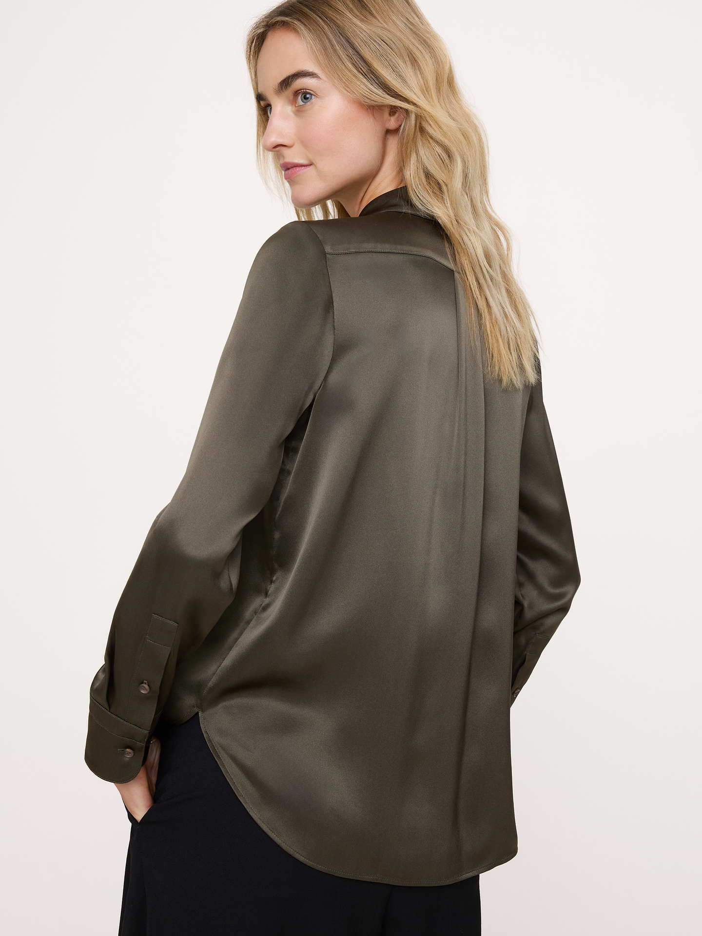Image 3 of 8, The Everyday Silk Shirt