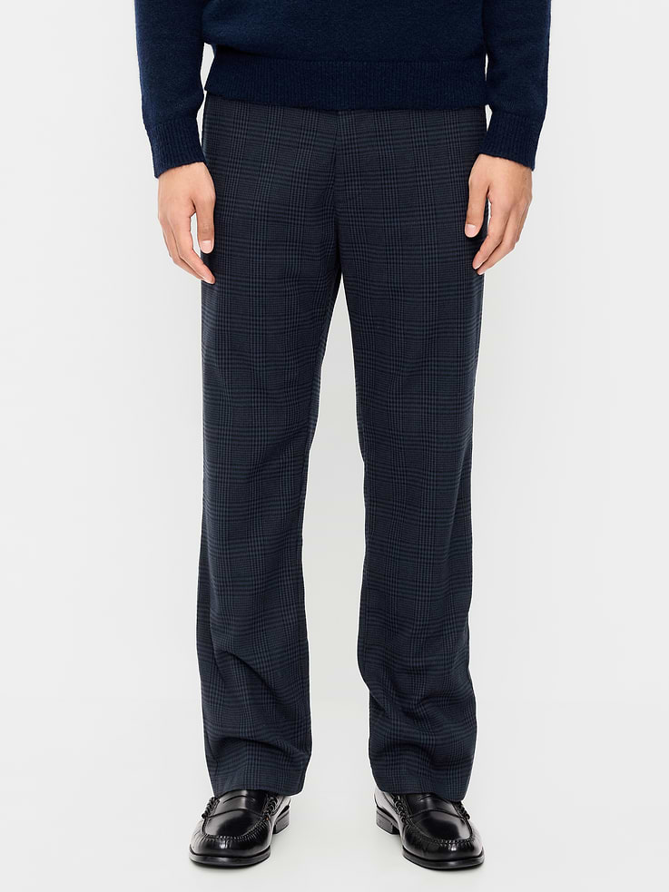 Image 2 de 5, Pantalon habillé droit années 90 en sergé