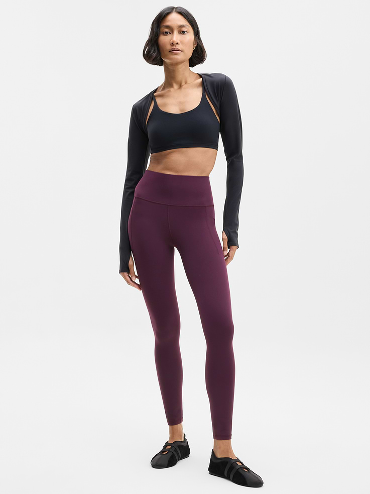 Image 1 of 4, FOR: Your yoga flow and sessions in the studio, FEEL: Powervita fabric is buttery soft with support that feels like a gentle hug, FAVE: Bonded side stash pockets hold your essentials, Made with our customer-obsessed, second-skin Powervita fabric, our yoga leggings/pants are designed for your ultimate distraction-free practice, Product #599749