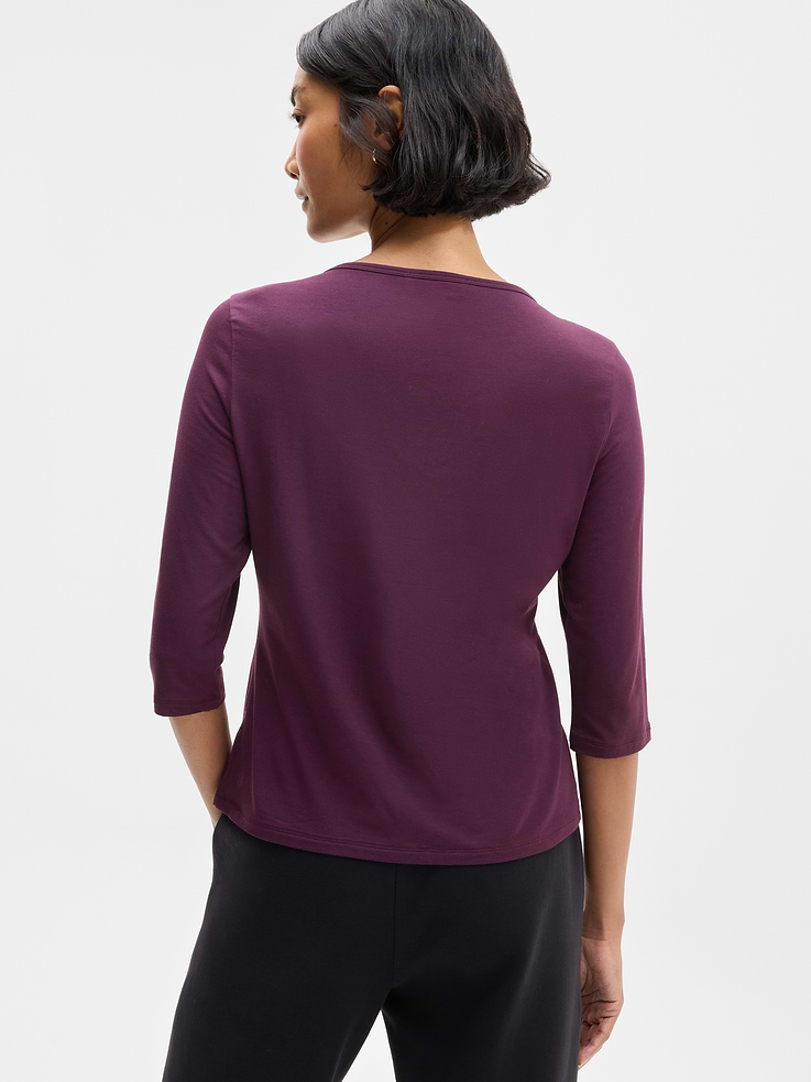 Image 3 of 5, Foundation Midi Sleeve Tee