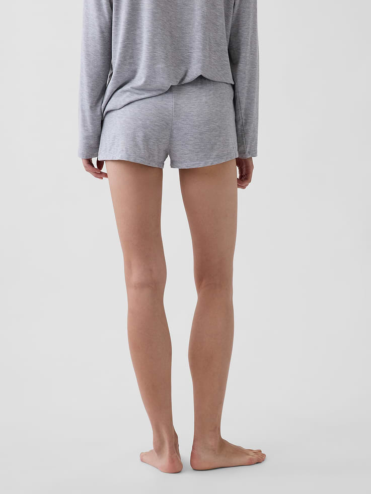 Image 4 of 6, SoftMade Modal PJ Shorts