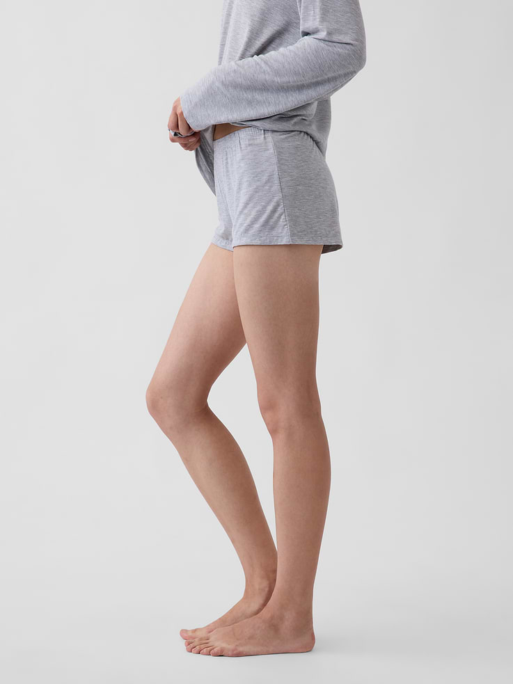 Image 3 of 6, SoftMade Modal PJ Shorts