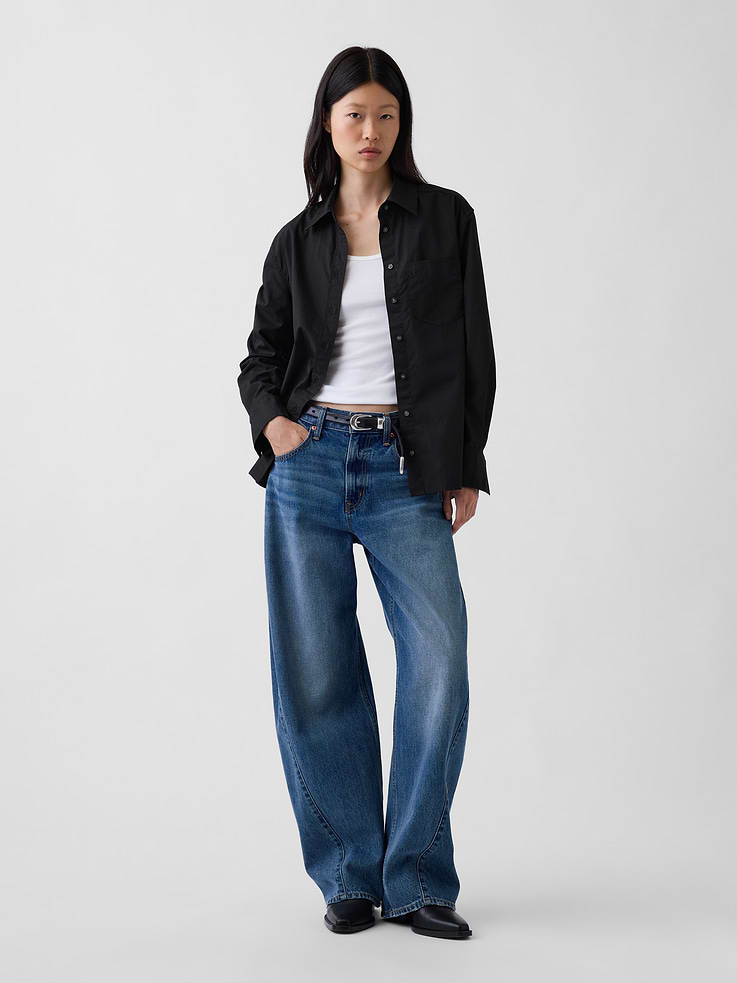 Image 2 of 5, Organic Cotton Poplin Classic Shirt