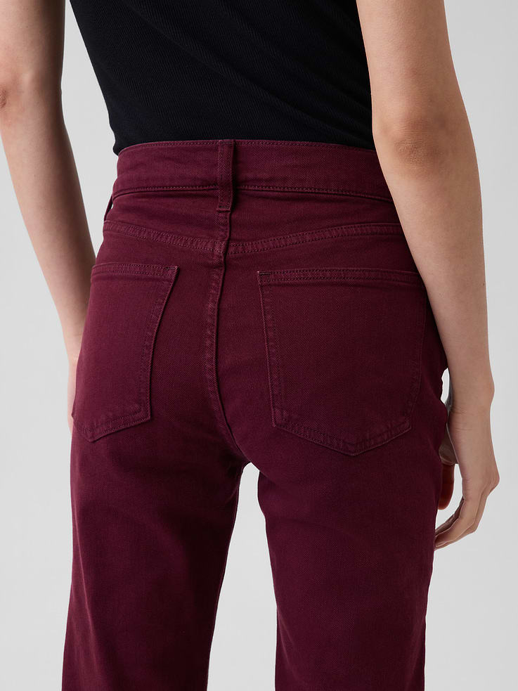 Image 5 of 6, High Rise '90s Slim Straight Jeans