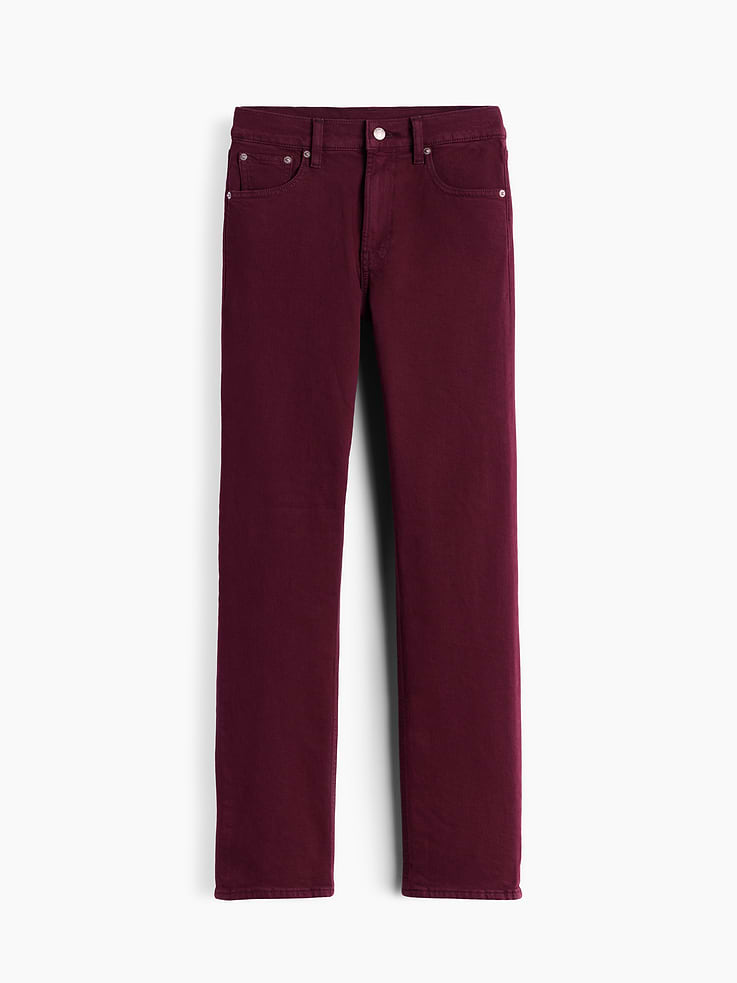 Image 6 of 6, High Rise '90s Slim Straight Jeans