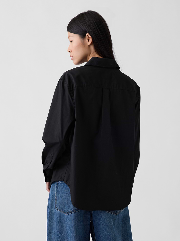 Image 3 of 5, Organic Cotton Poplin Classic Shirt