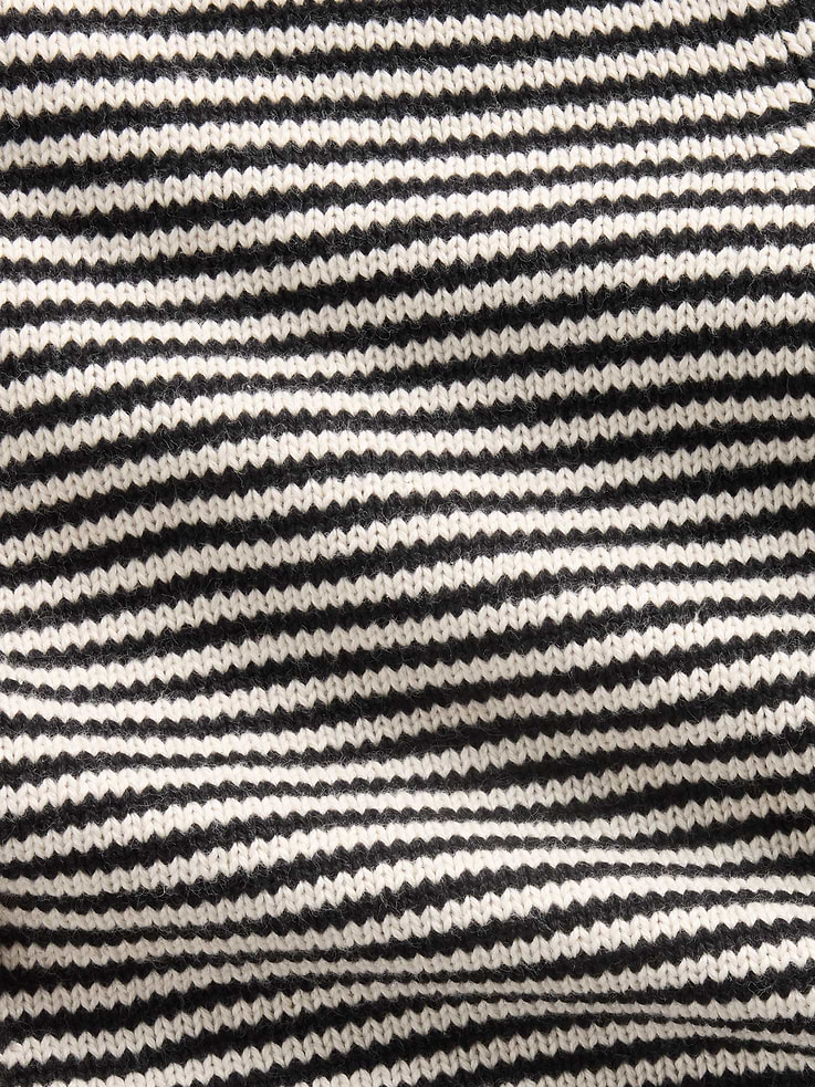 Image 5 de 6, Cardigan polo surdimensionné 100 % coton