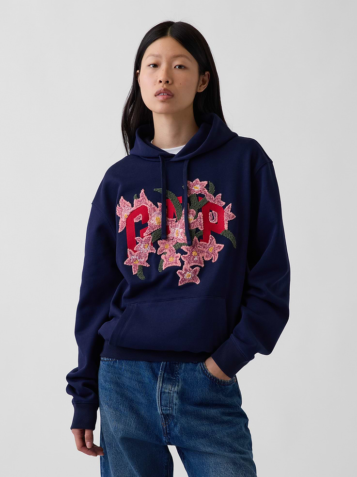 Image 5 of 7, Adult Heavyweight Logo Hoodie by  AO YES