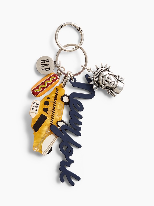 New York Bag Charm
