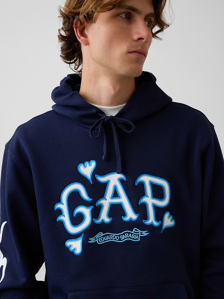 Image 4 of 8, Adult Heavyweight Logo Hoodie by Eduardo Sarabia
