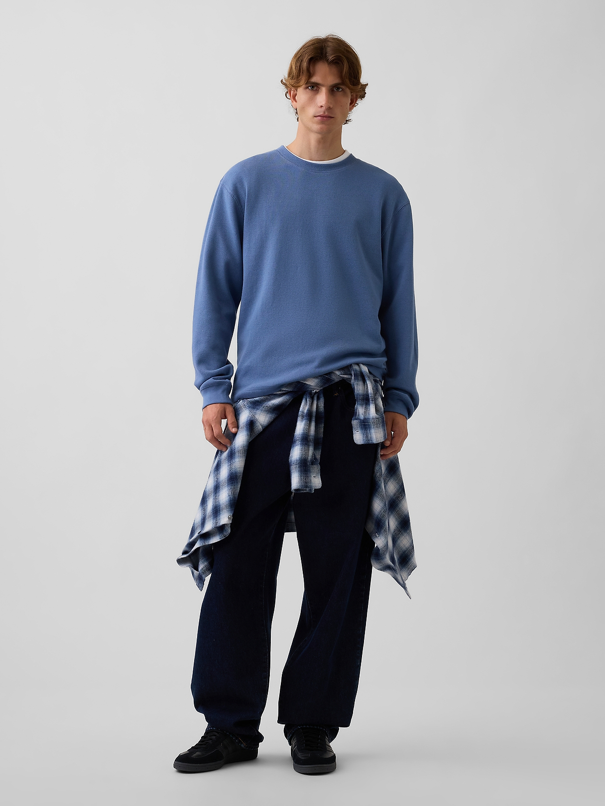 Relaxed Waffle T-Shirt | Gap