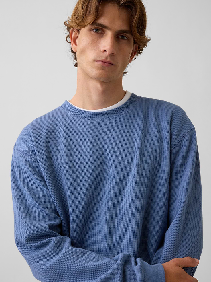 Image 4 of 5, Relaxed Waffle T-Shirt