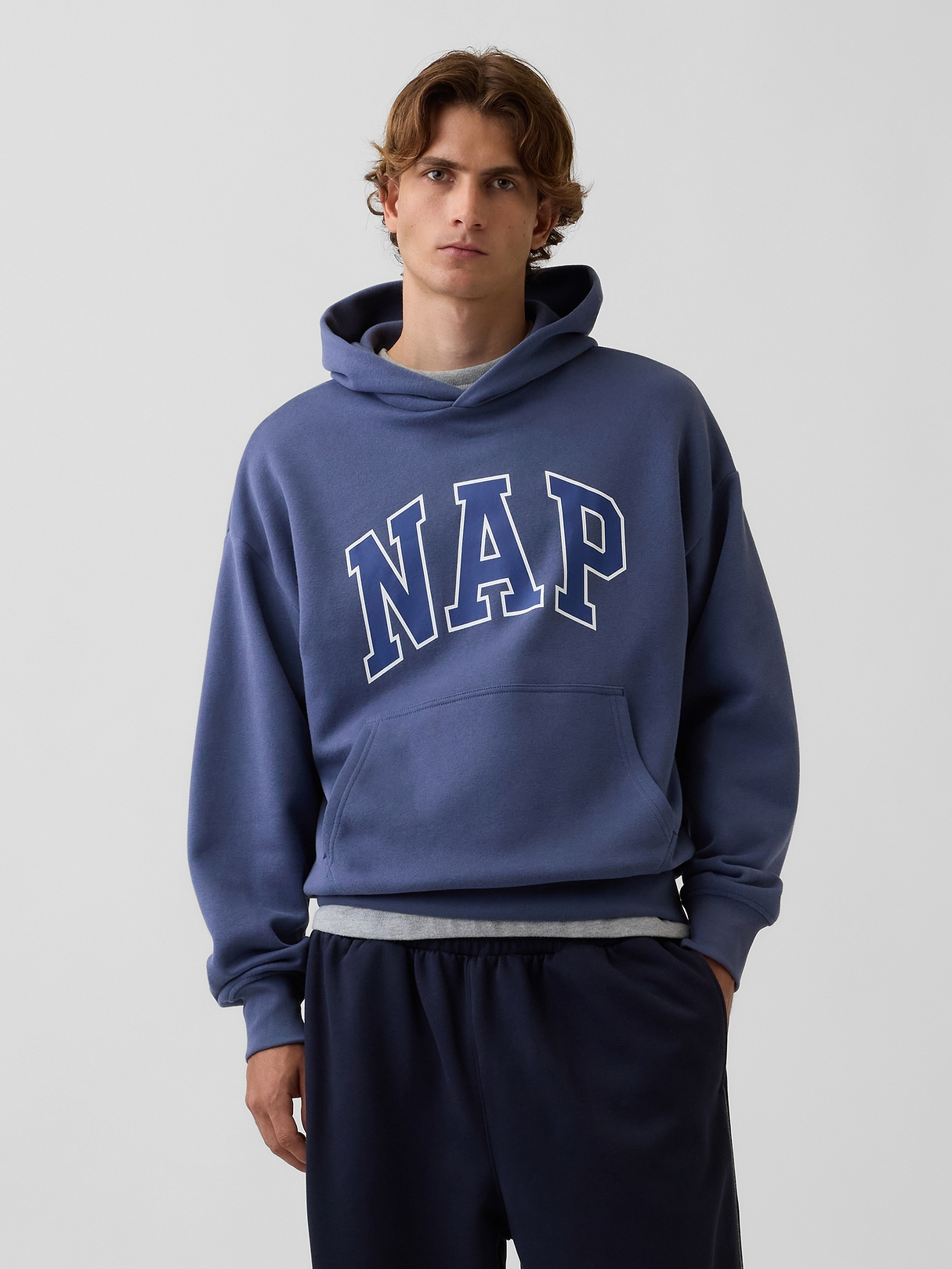 Adult VintageSoft NAP Logo Hoodie | Gap