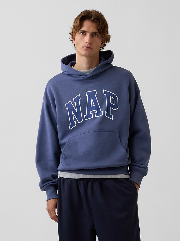 Adult VintageSoft NAP Logo Hoodie