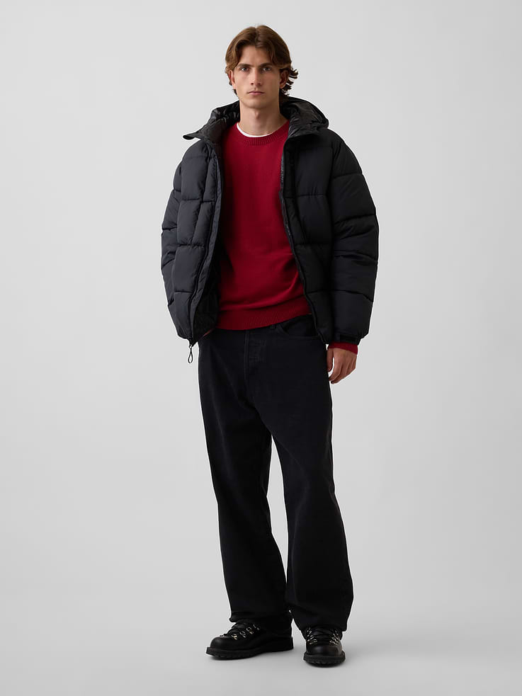 Image 2 of 5, CashSoft Crew Sweater