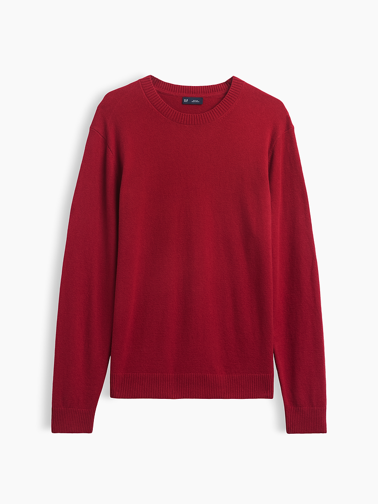 Image 5 of 5, CashSoft Crew Sweater