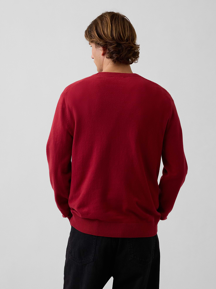Image 3 of 5, CashSoft Crew Sweater
